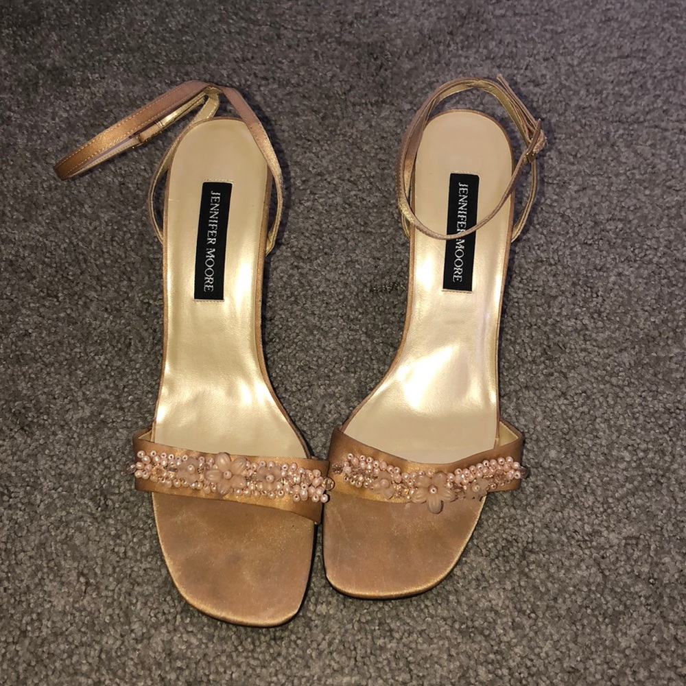 Gold heels